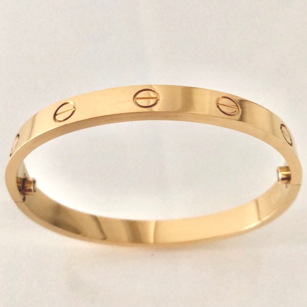 Gold Screw Classic Model Bracelet - Picture 10 of 10